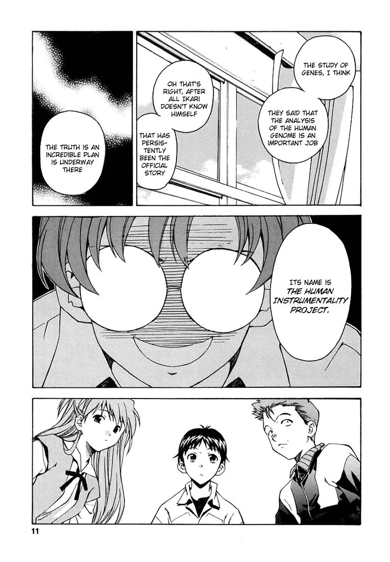 Shinseiki Evangelion: Ikari Shinji Ikusei Keikaku Chapter 1 page 12 - MangaNato