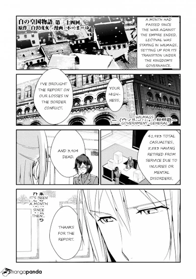 Shiro No Koukoku Monogatari Chapter 34 page 1 - MangaNato