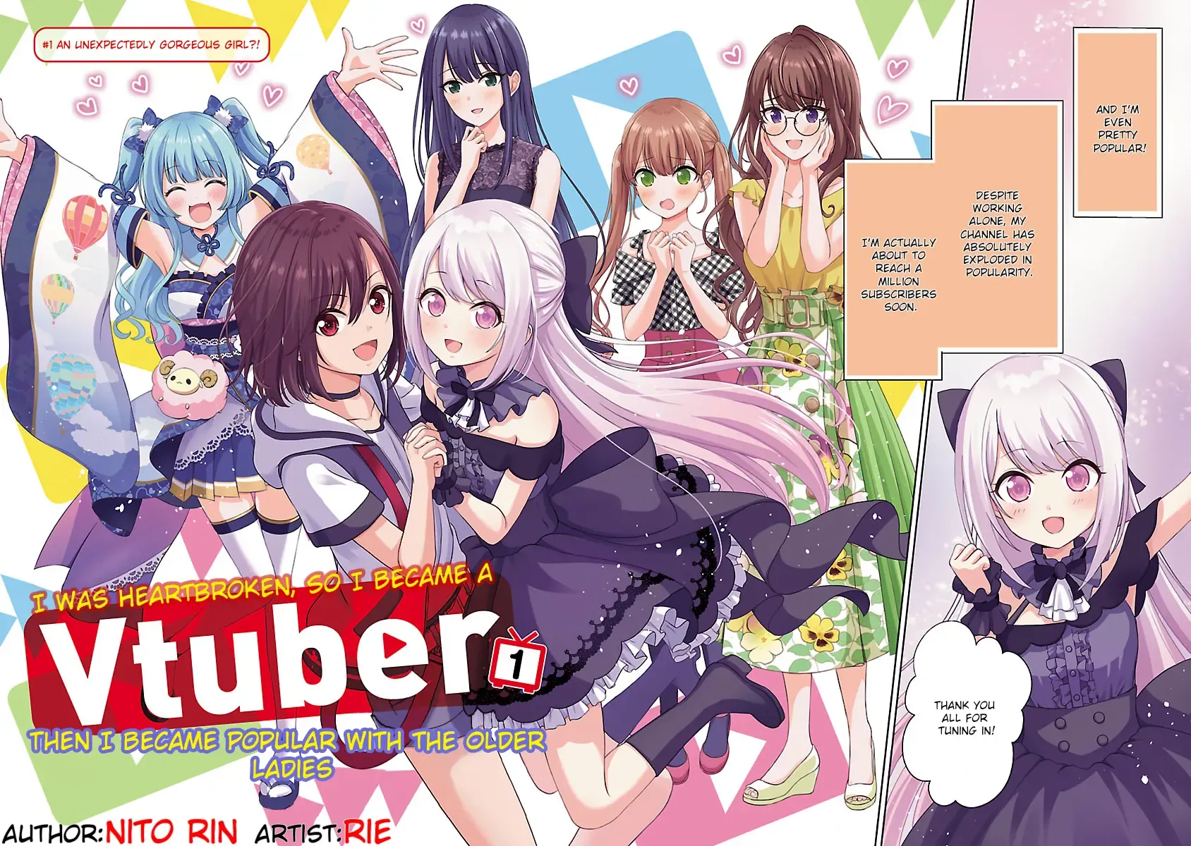 Shitsurenshita node Vtuber Hajimetara Toshiue no Onee-san ni Motemashita Chapter 1 page 2 - MangaKakalot