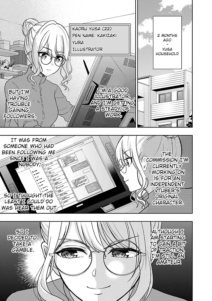 Shitsurenshita node Vtuber Hajimetara Toshiue no Onee-san ni Motemashita Chapter 1 page 23 - MangaKakalot