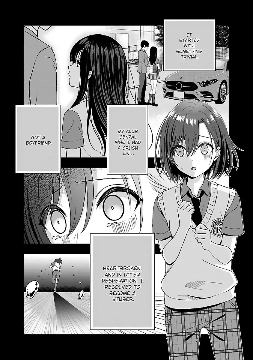 Shitsurenshita node Vtuber Hajimetara Toshiue no Onee-san ni Motemashita Chapter 1 page 4 - MangaKakalot