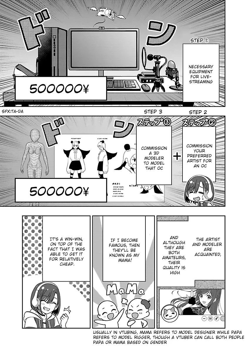 Shitsurenshita node Vtuber Hajimetara Toshiue no Onee-san ni Motemashita Chapter 1 page 8 - MangaKakalot