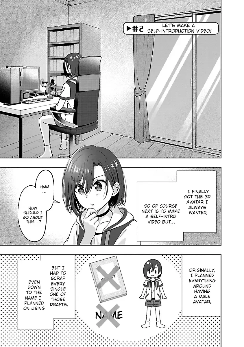 Shitsurenshita node Vtuber Hajimetara Toshiue no Onee-san ni Motemashita Chapter 2 page 1 - MangaKakalot