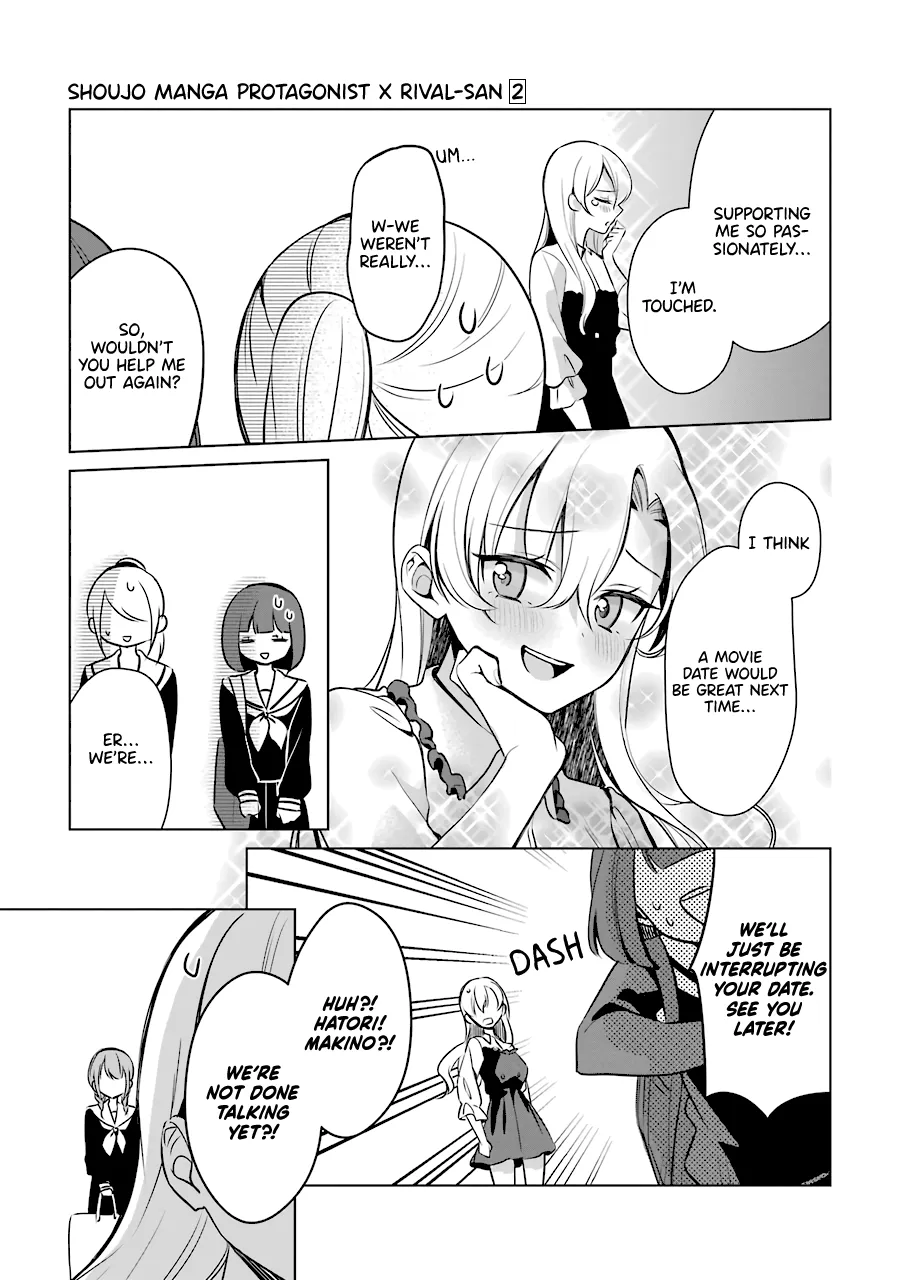 Shoujo Manga Protagonist X Rival-San (Serialization) Chapter 19 page 21 - MangaKakalot