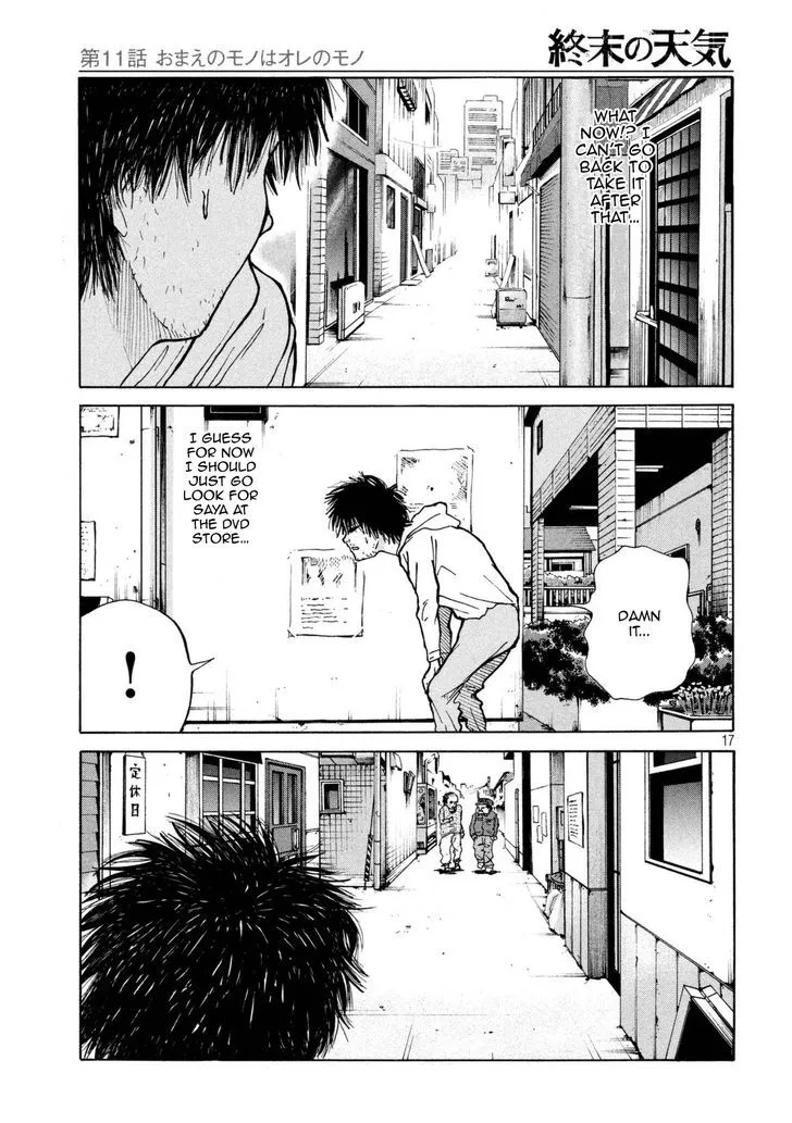 Shuumatsu no Tenki Chapter 11 page 17 - MangaKakalot