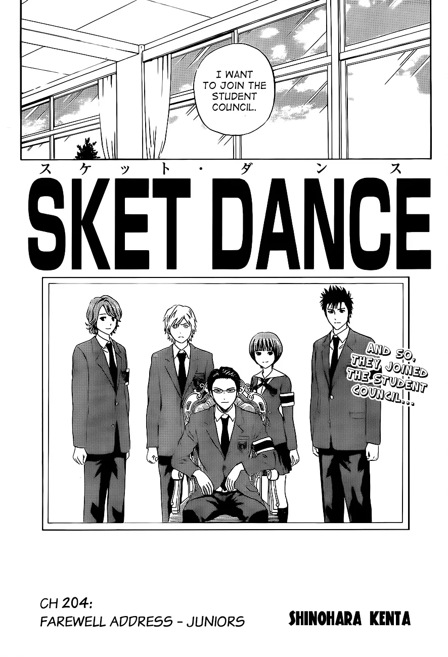 Sket Dance Chapter 204 page 4 - MangaNato