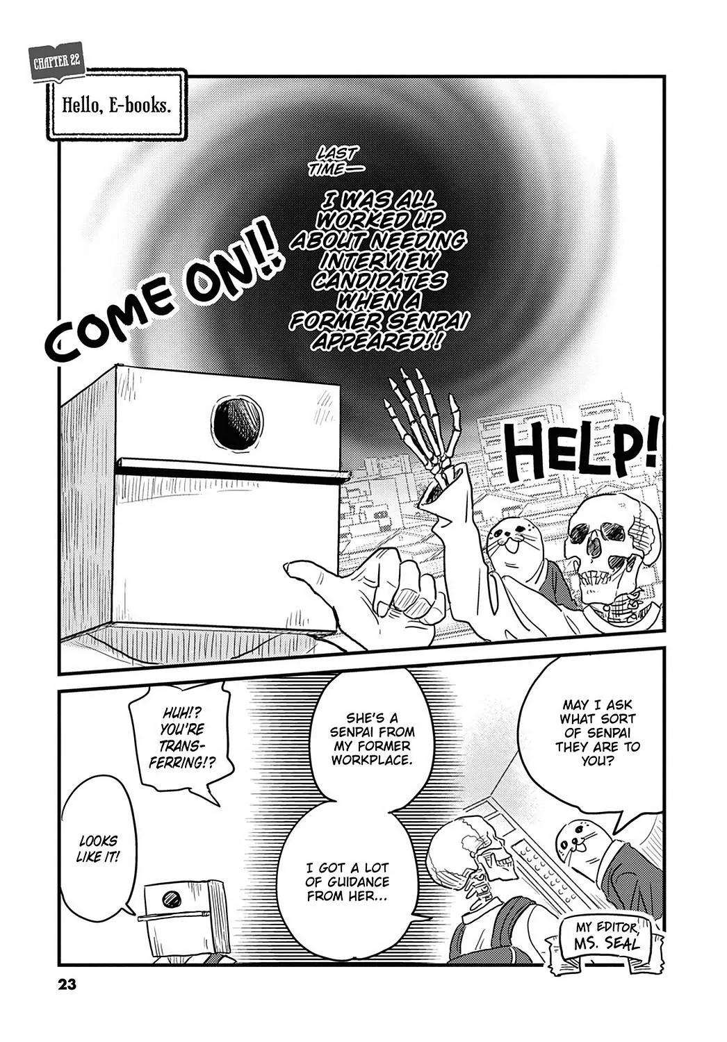 Skull-face Bookseller Honda-san Chapter 22 page 1 - MangaKakalot