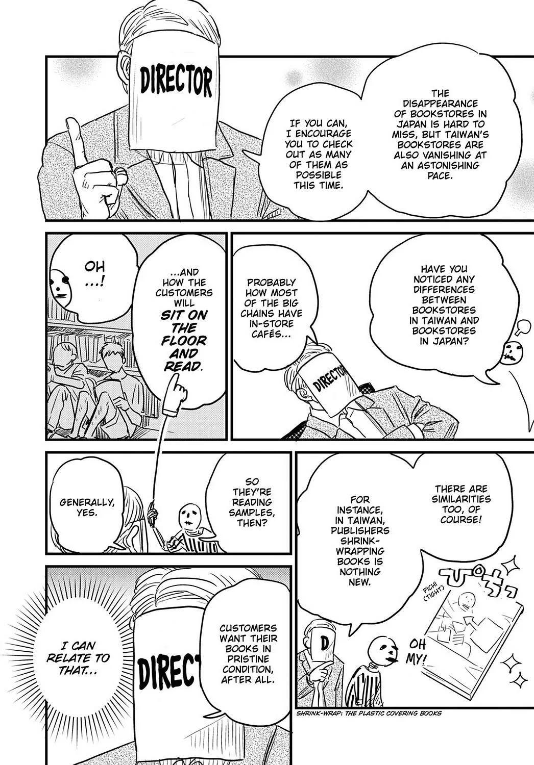 Skull-face Bookseller Honda-san Chapter 23 page 8 - MangaKakalot