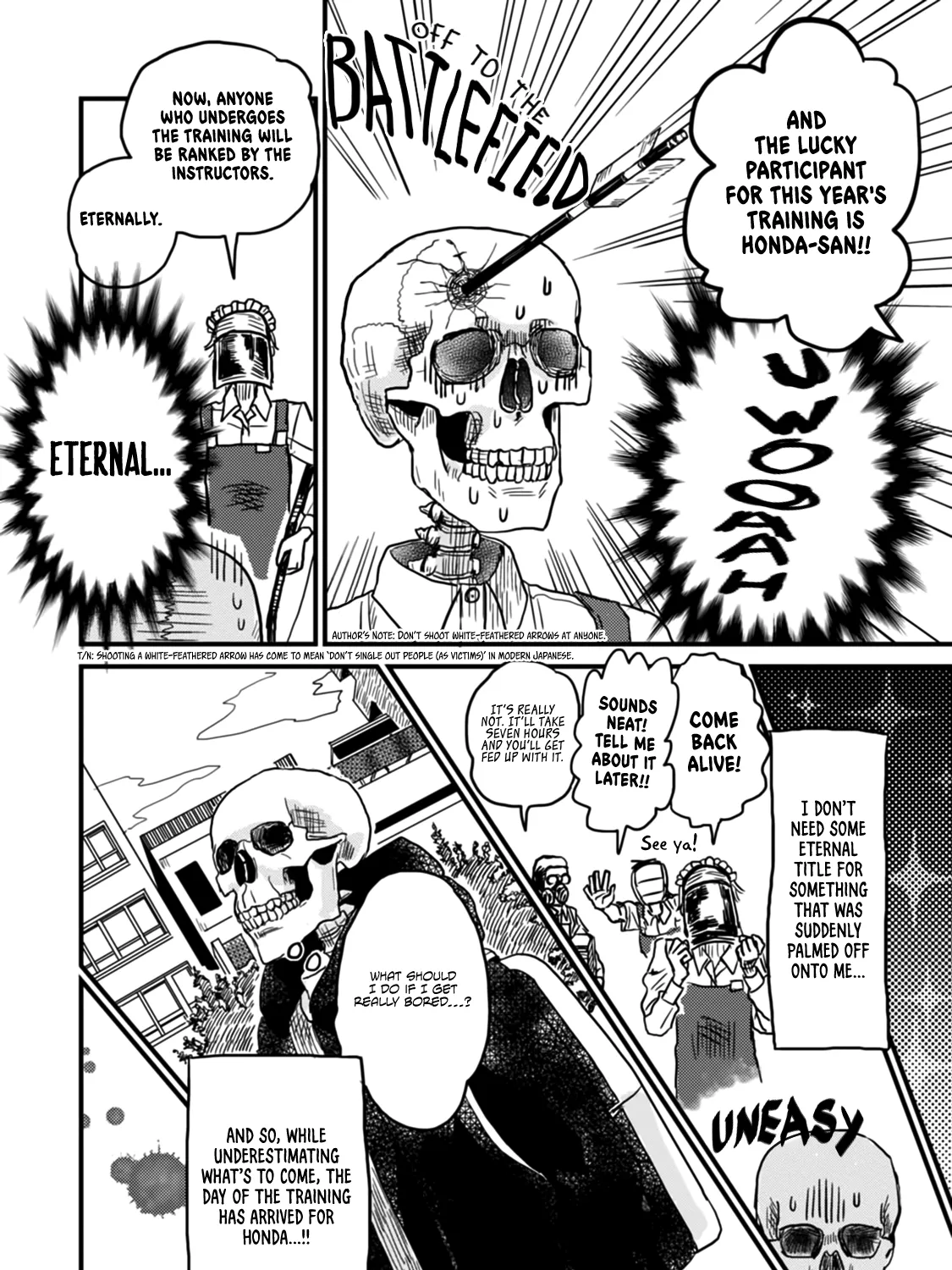 Skull-face Bookseller Honda-san Chapter 6 page 3 - MangaKakalot