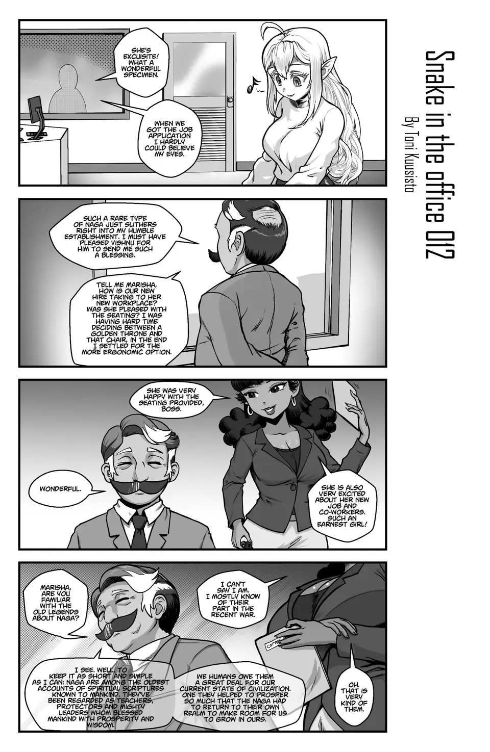 Snake In The Office Chapter 1 page 13 - MangaKakalot