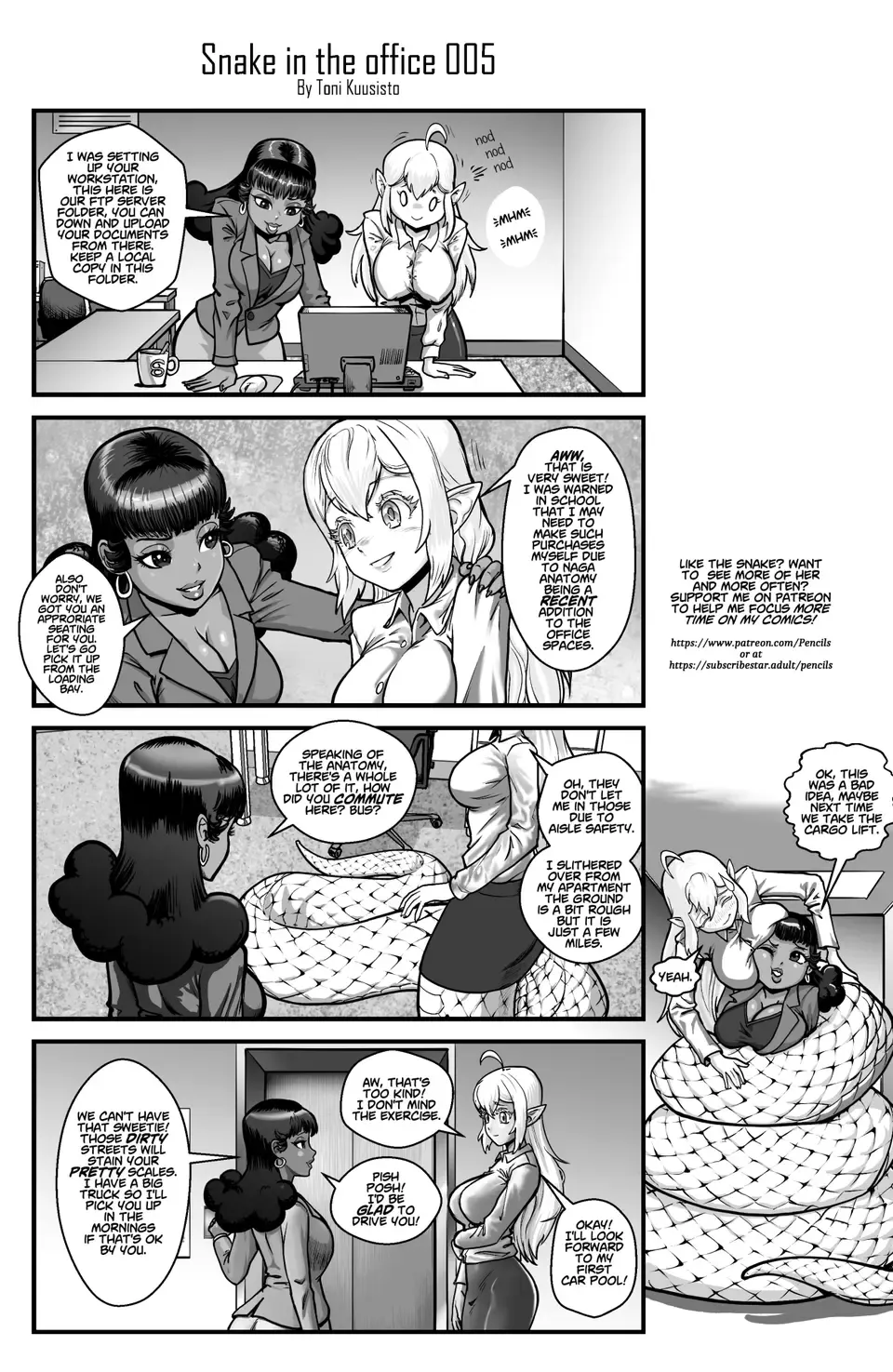 Snake In The Office Chapter 1 page 6 - MangaKakalot