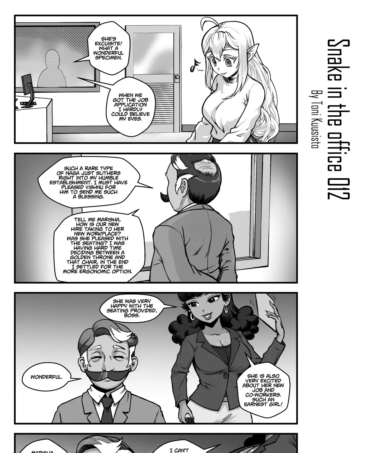 Snake In The Office Chapter 12 page 1 - MangaKakalot