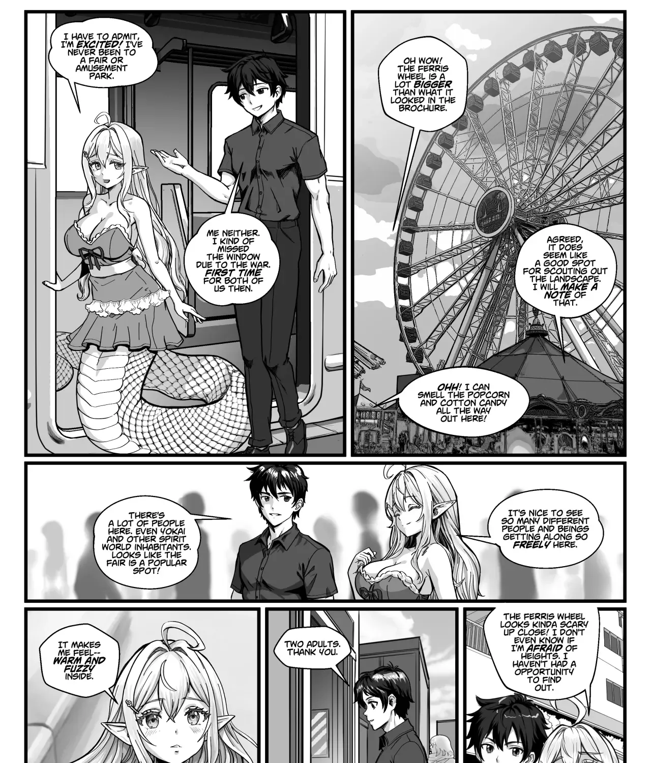 Snake In The Office Chapter 37 page 1 - MangaNato