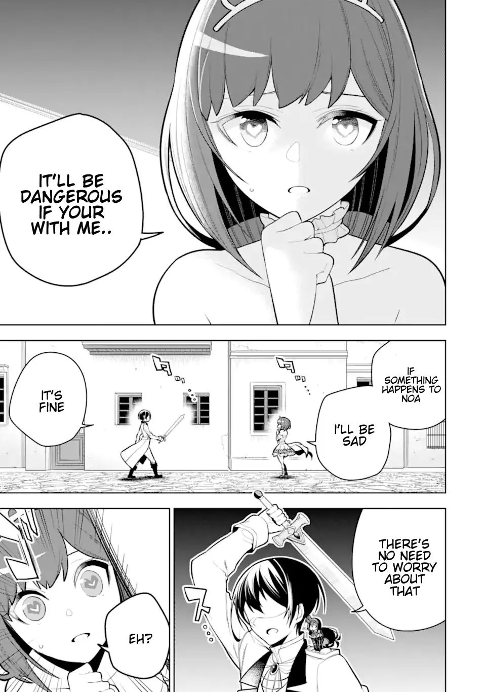 Sobiwaku Zero no Saikyou Kenshi Demo, Noroi no Soubi (kawaii) Nara 9999-ko Tsuke-hodai Chapter 34.4 page 2 - MangaKakalot