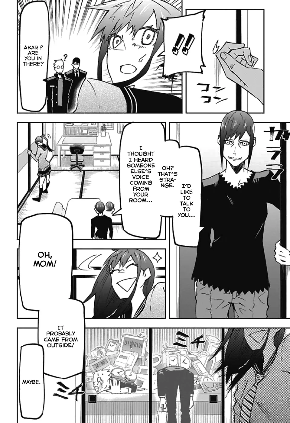 Sougou Jikan Jigyou Kaisha Daihyou Torijimariyaku Kaichou Senzoku Hisho Tanaka Seiji Chapter 4 page 8 - MangaKakalot