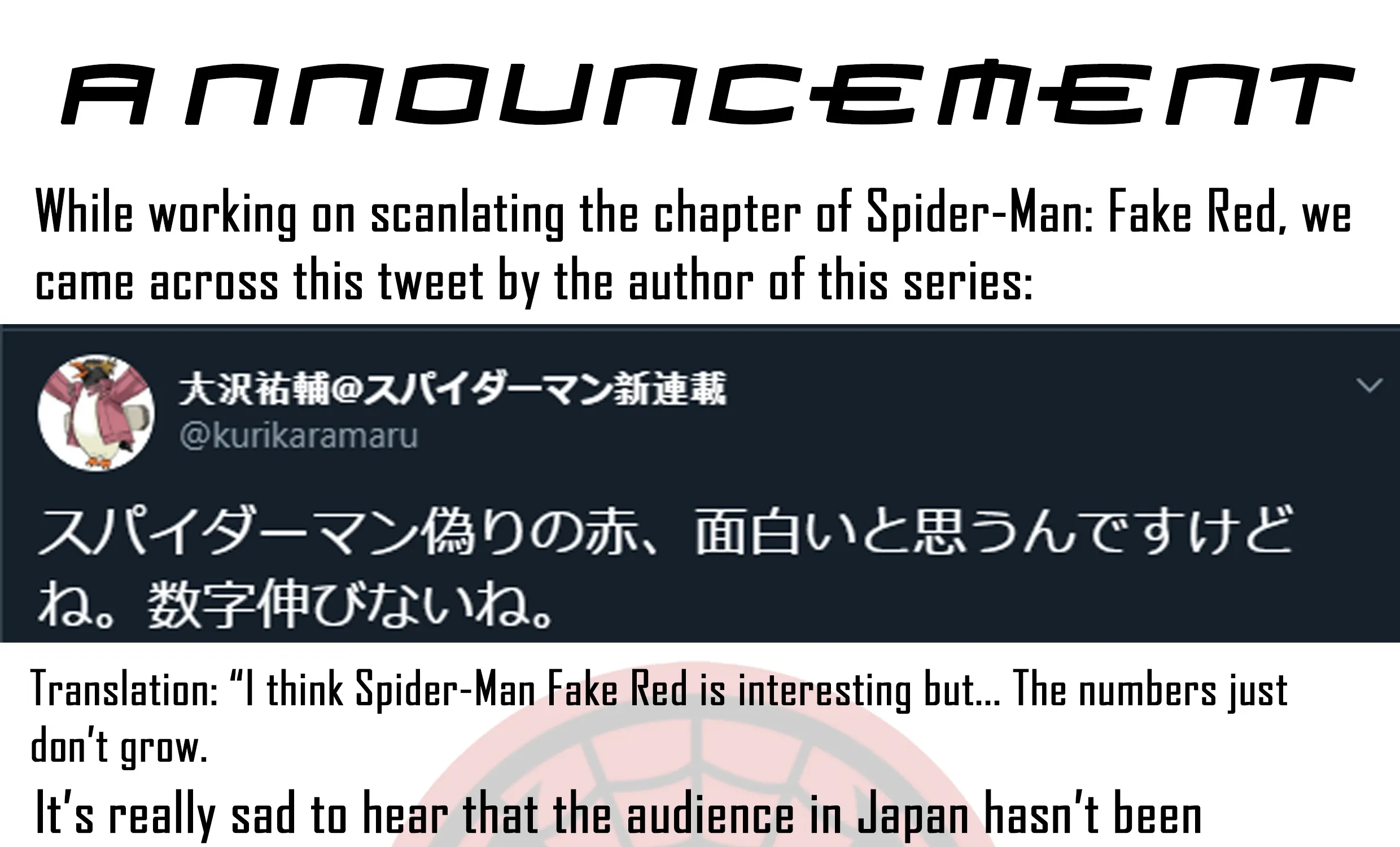 Spider-Man: Fake Red Chapter 5 page 1 - MangaKakalot