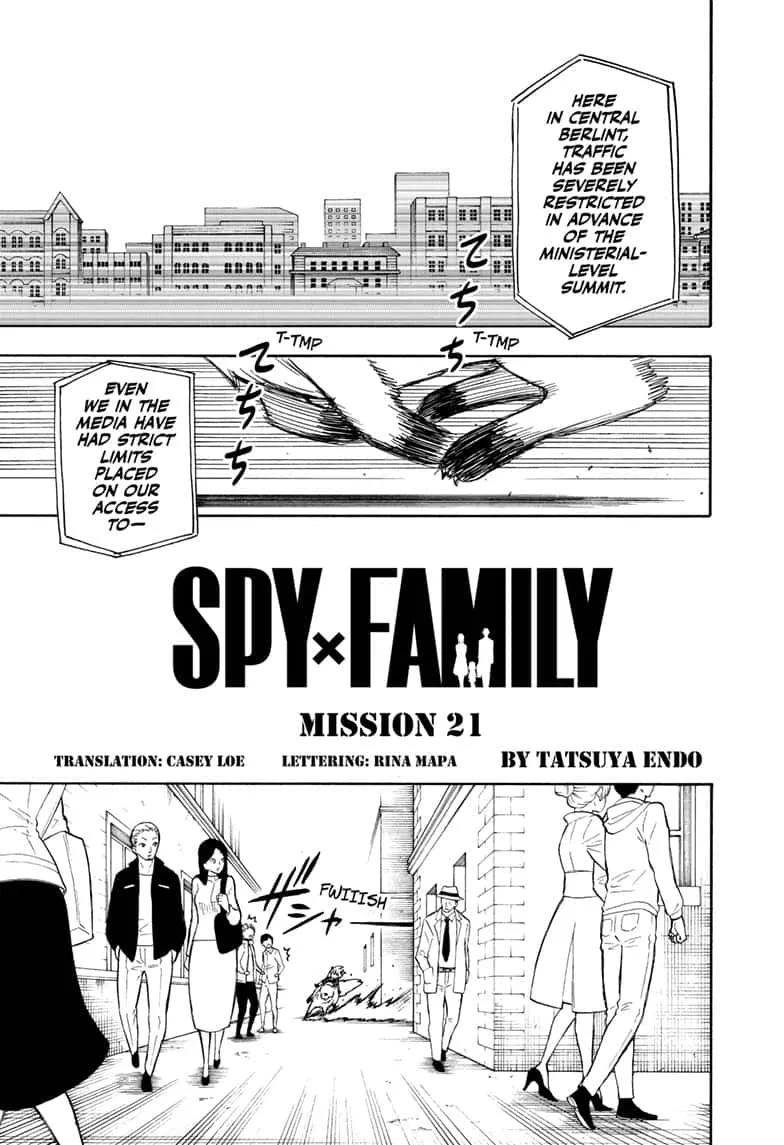 Spy X Family Chapter 21 page 1 - MangaNelo