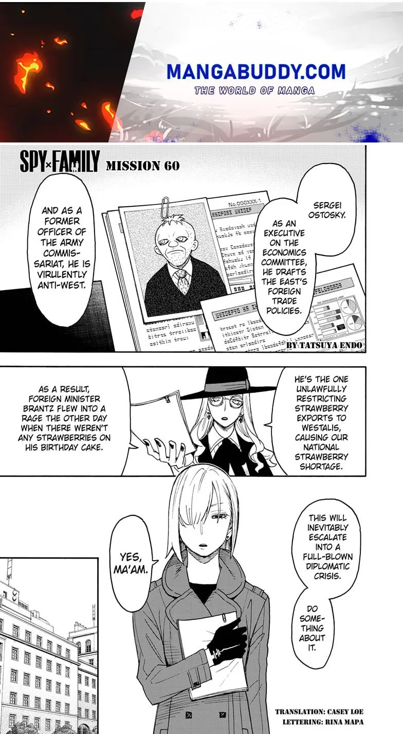 Spy X Family Chapter 60 page 1 - MangaNato