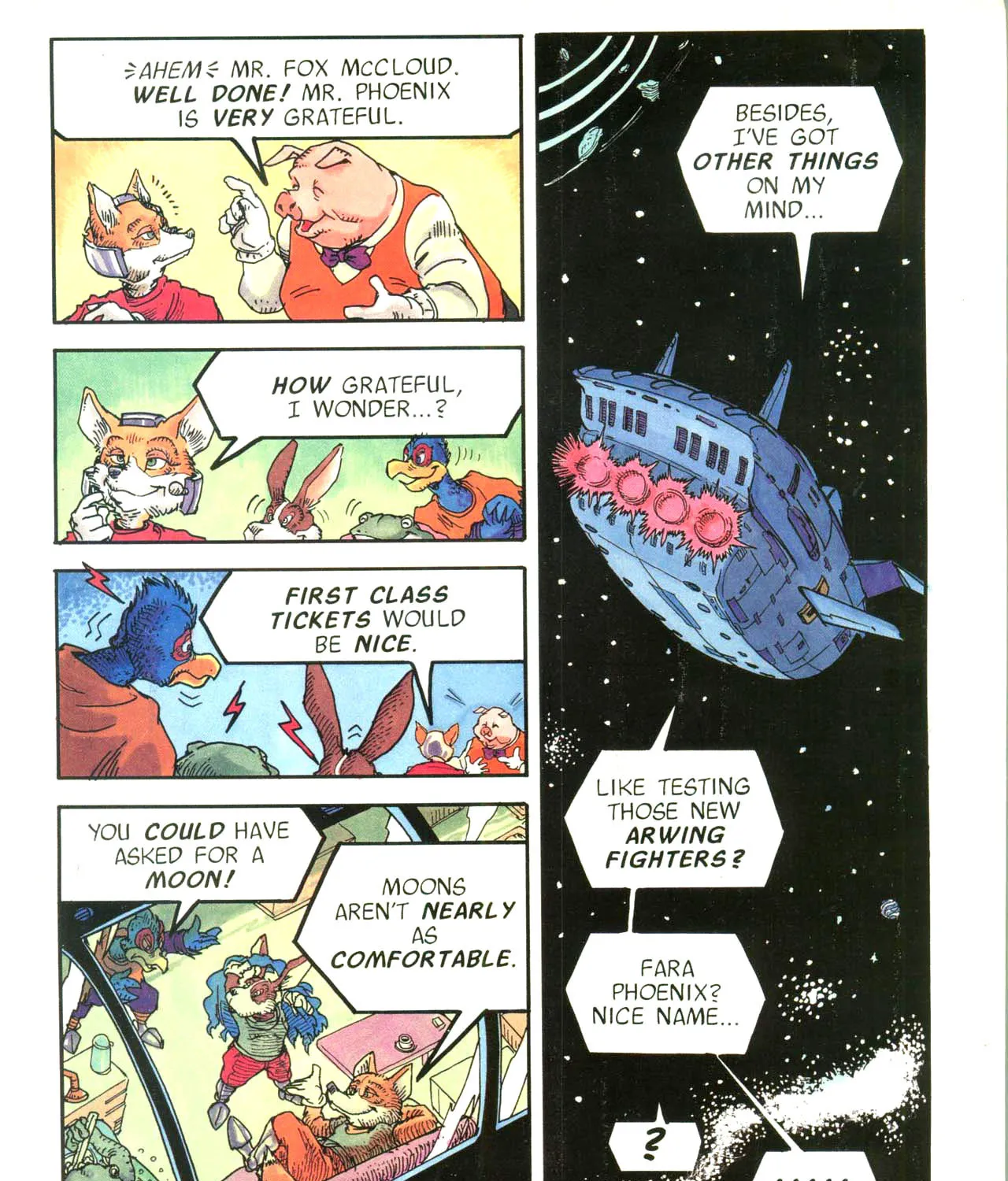 Star Fox Chapter 2 page 11 - MangaNato