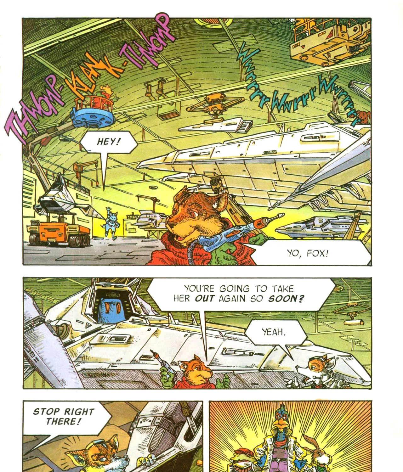 Star Fox Chapter 4 page 7 - MangaNato