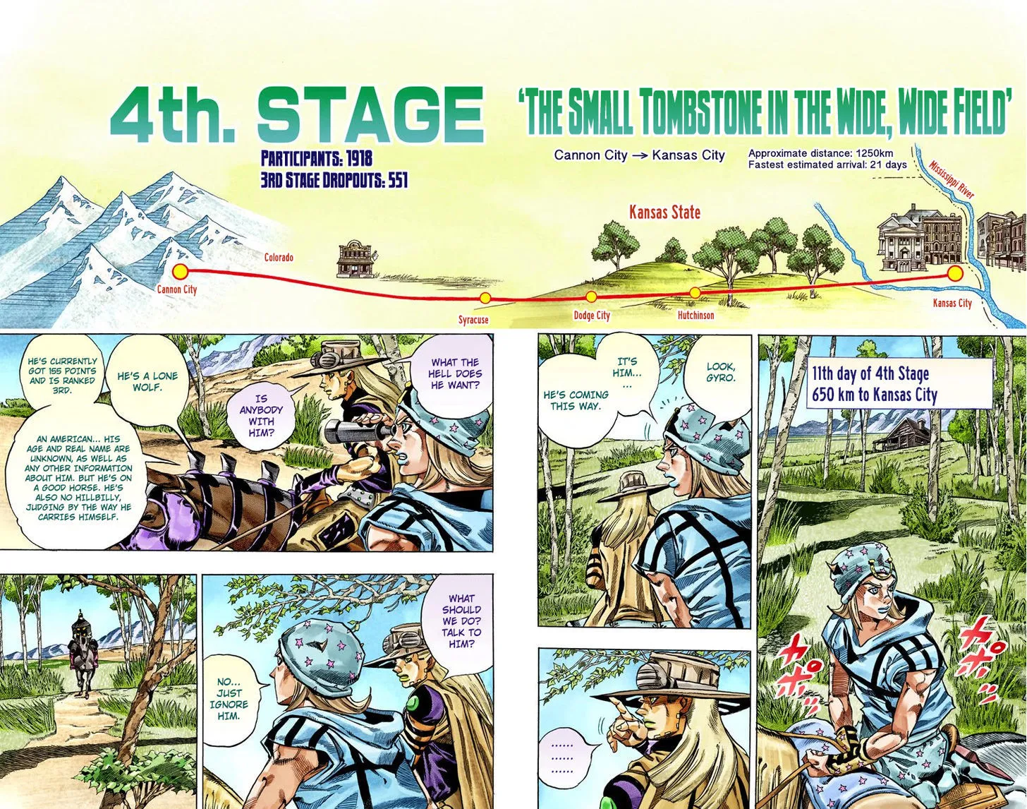 Steel Ball Run - Page 1