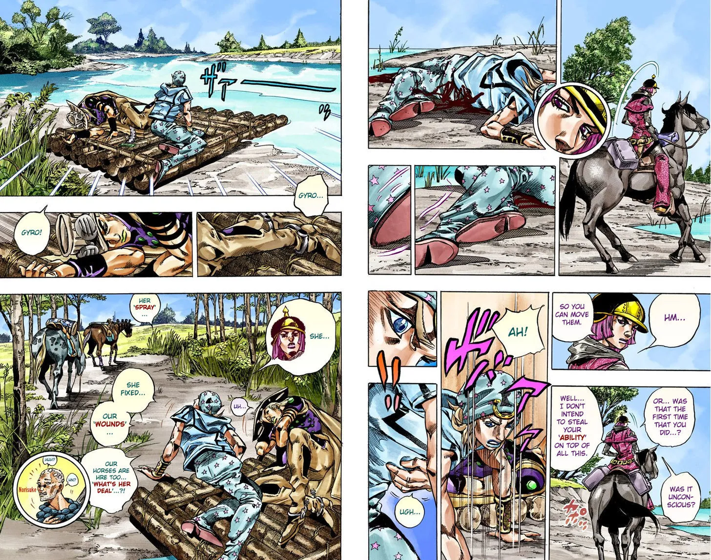 Steel Ball Run - Page 100