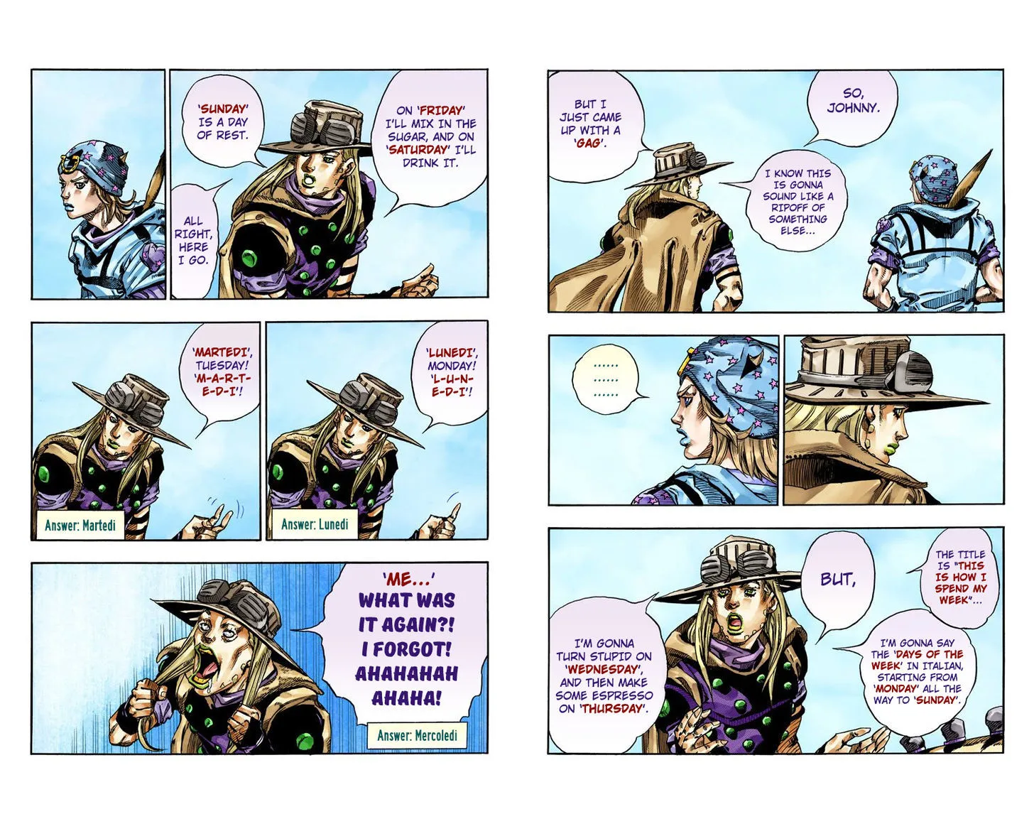 Steel Ball Run - Page 1