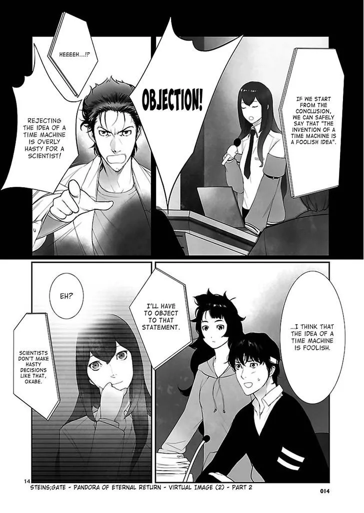 Steins;Gate - Eigoukaiki no Pandora Chapter 2.5 page 1 - MangaKakalot