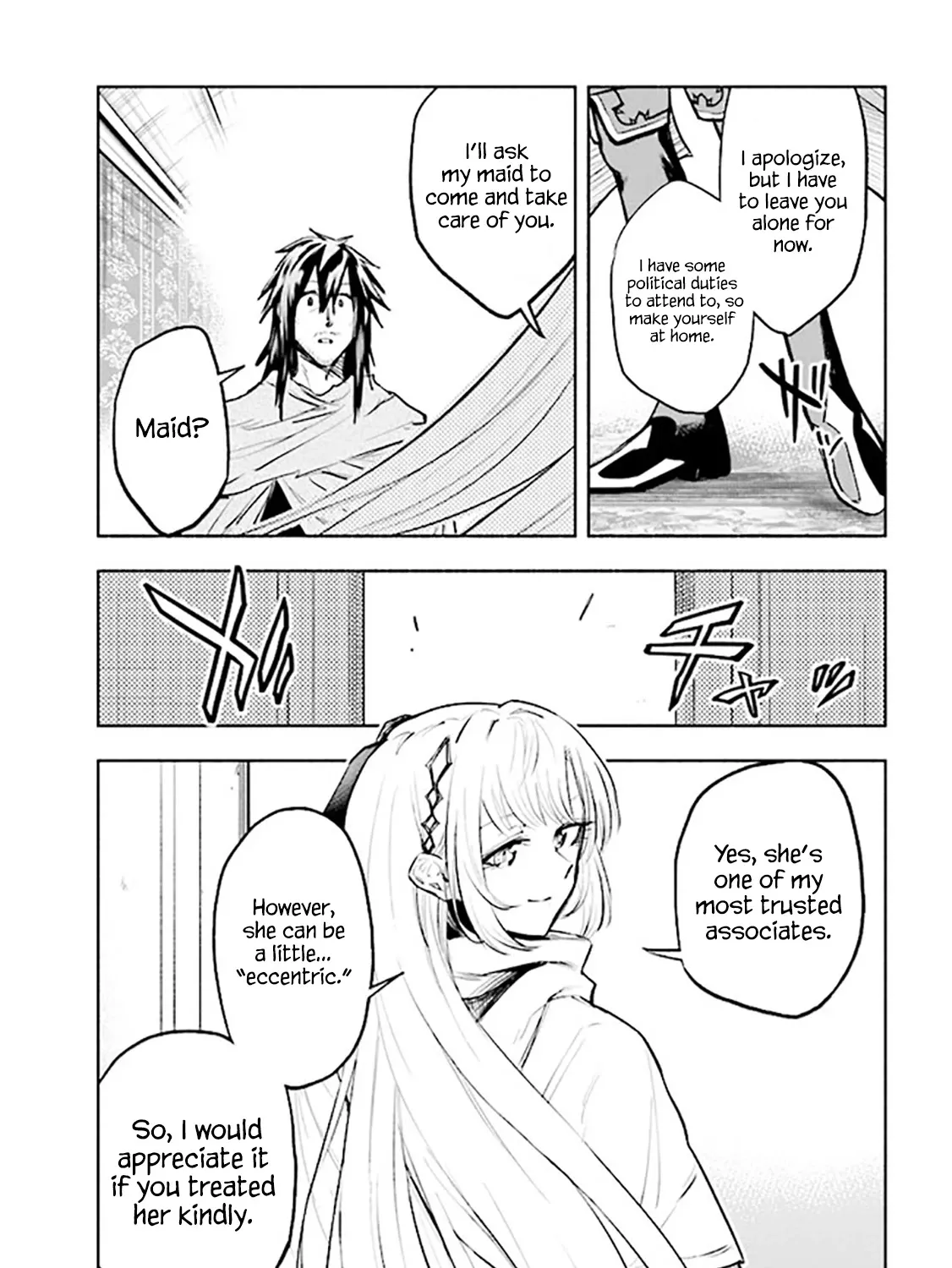 Story of a "Unemployed" Champion and a Princess Who Together Find Their Happiness Chapter 2.2 page 23 - MangaKakalot