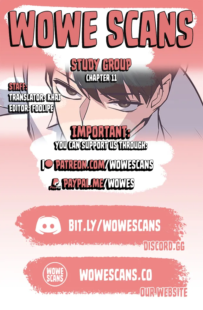 Study Group Chapter 11 page 1 - MangaNato