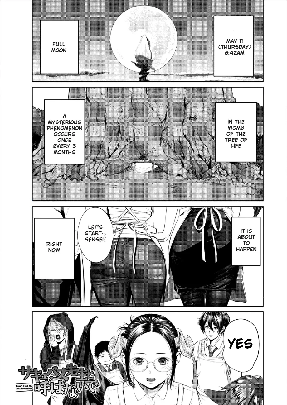 Succubus-sensei to Yobanaide Chapter 2 page 1 - MangaKakalot