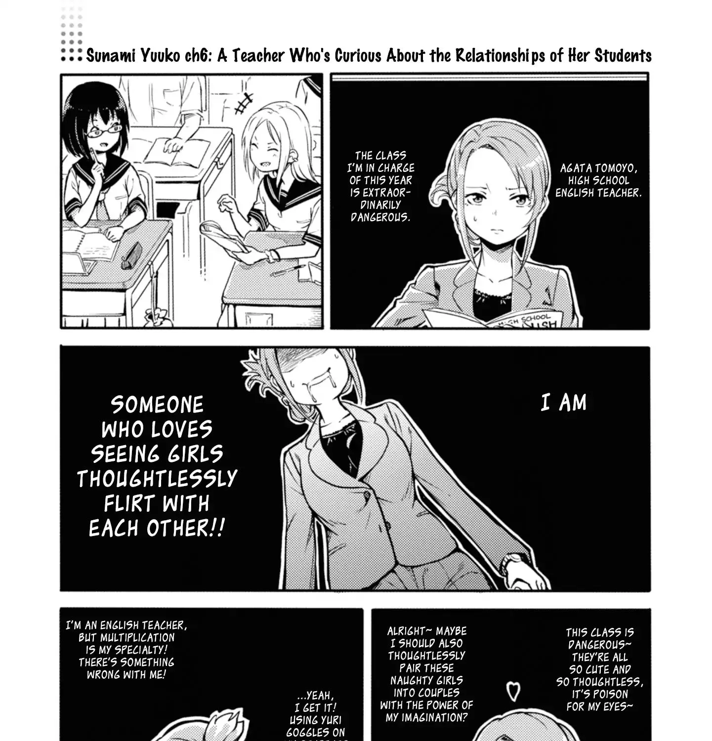 Sunami Yuuko And The Yuri People Chapter 6 page 1 - MangaKakalot