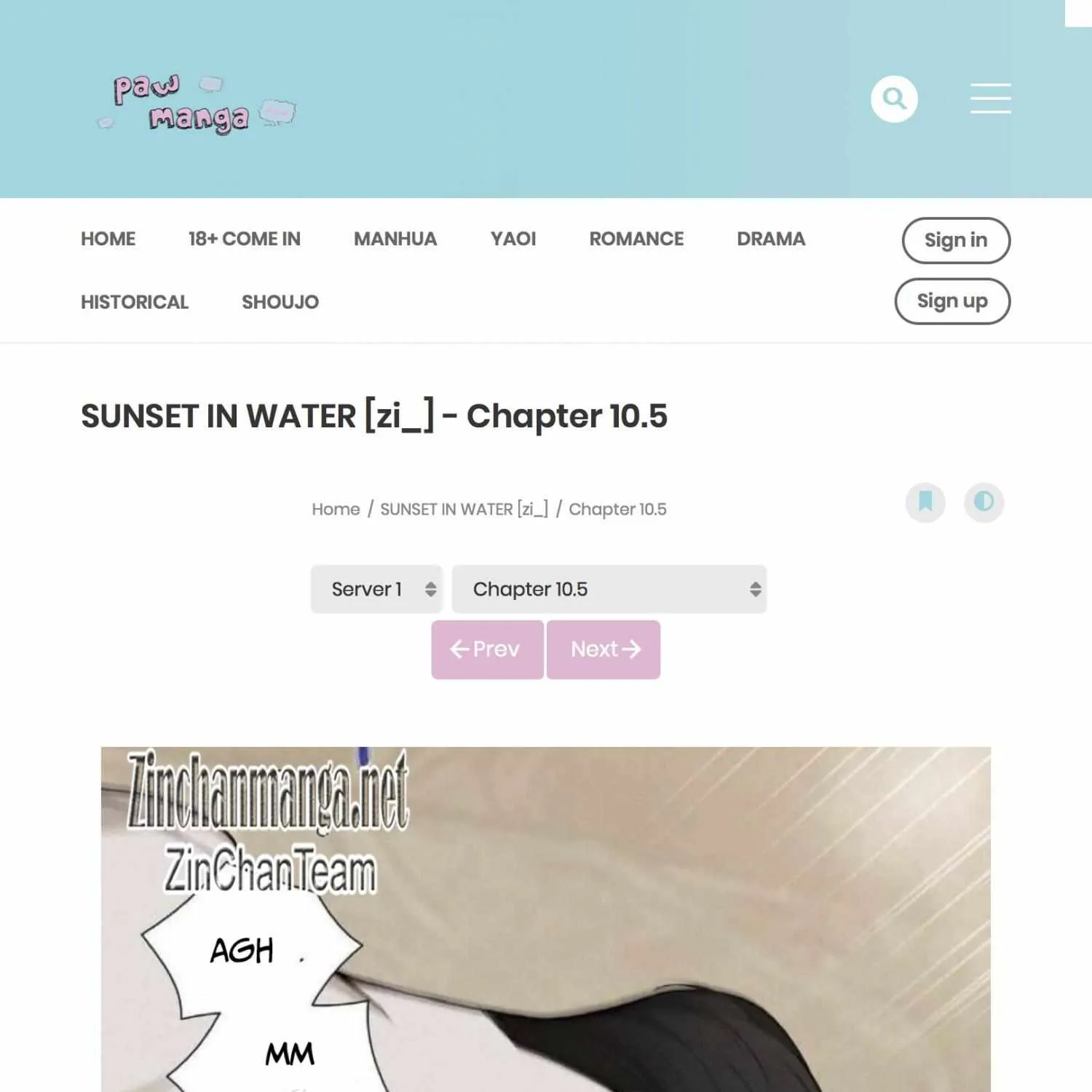 Sunset In Water Chapter 9 page 124 - MangaKakalot