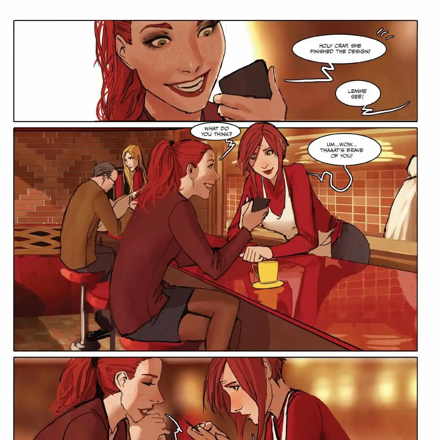 Sunstone Chapter 10 page 18 - MangaNato