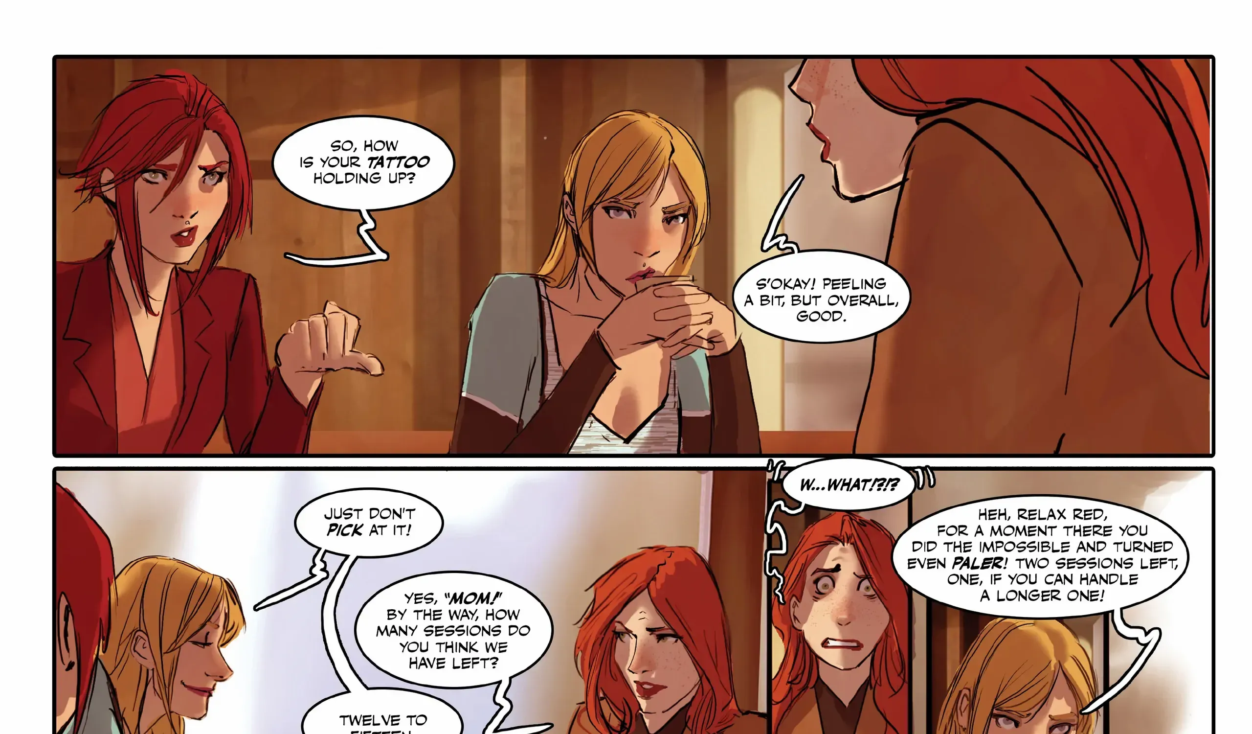 Sunstone Chapter 20 page 1 - MangaNato