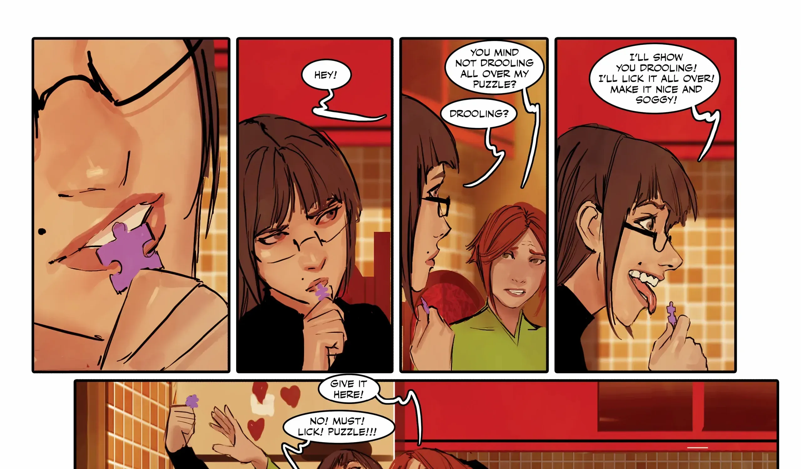 Sunstone Chapter 23 page 1 - MangaNato