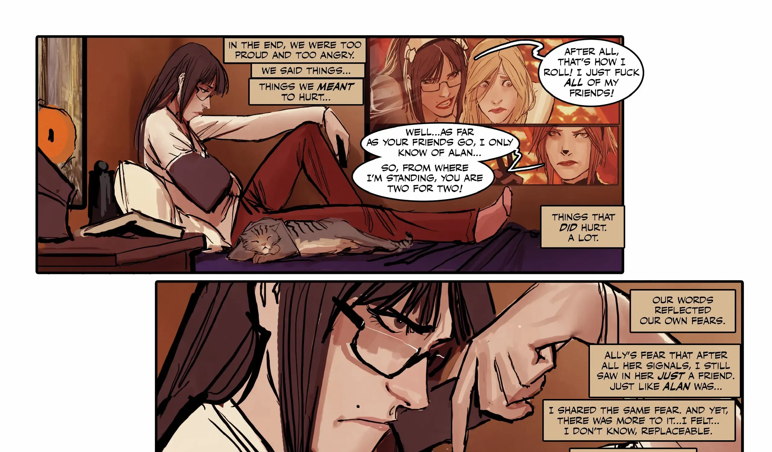 Sunstone Chapter 30 page 1 - MangaNato