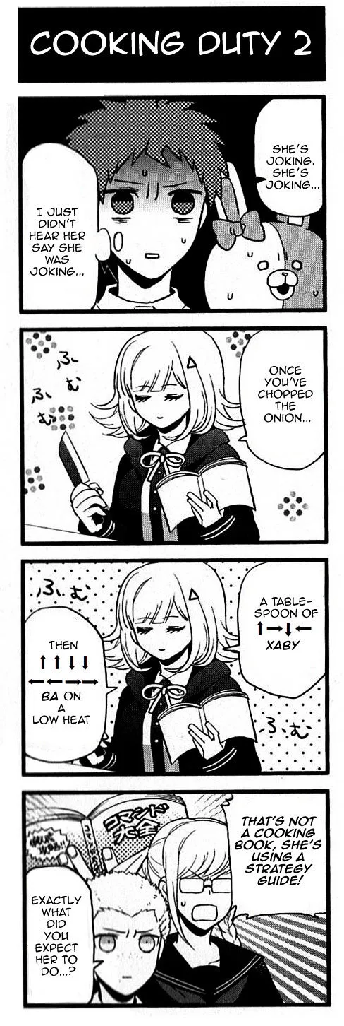 Super Danganronpa 2 4-koma Kings Chapter 1 page 34 - MangaKakalot