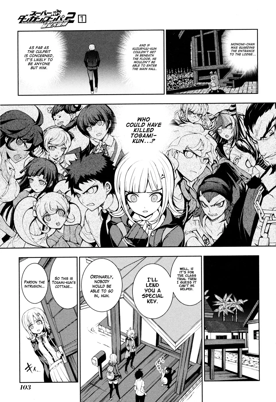 Super Danganronpa 2 - Nanami Chiaki no Sayonara Zetsubou Daibouken Chapter 3 page 17 - MangaNato