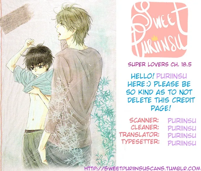 Super Lovers Chapter 18.5 page 1 - MangaKakalot