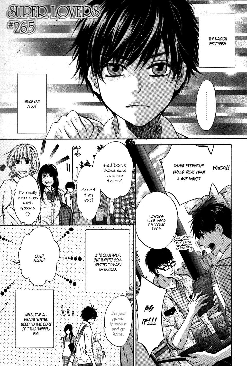 Super Lovers Chapter 26.5 page 2 - MangaKakalot