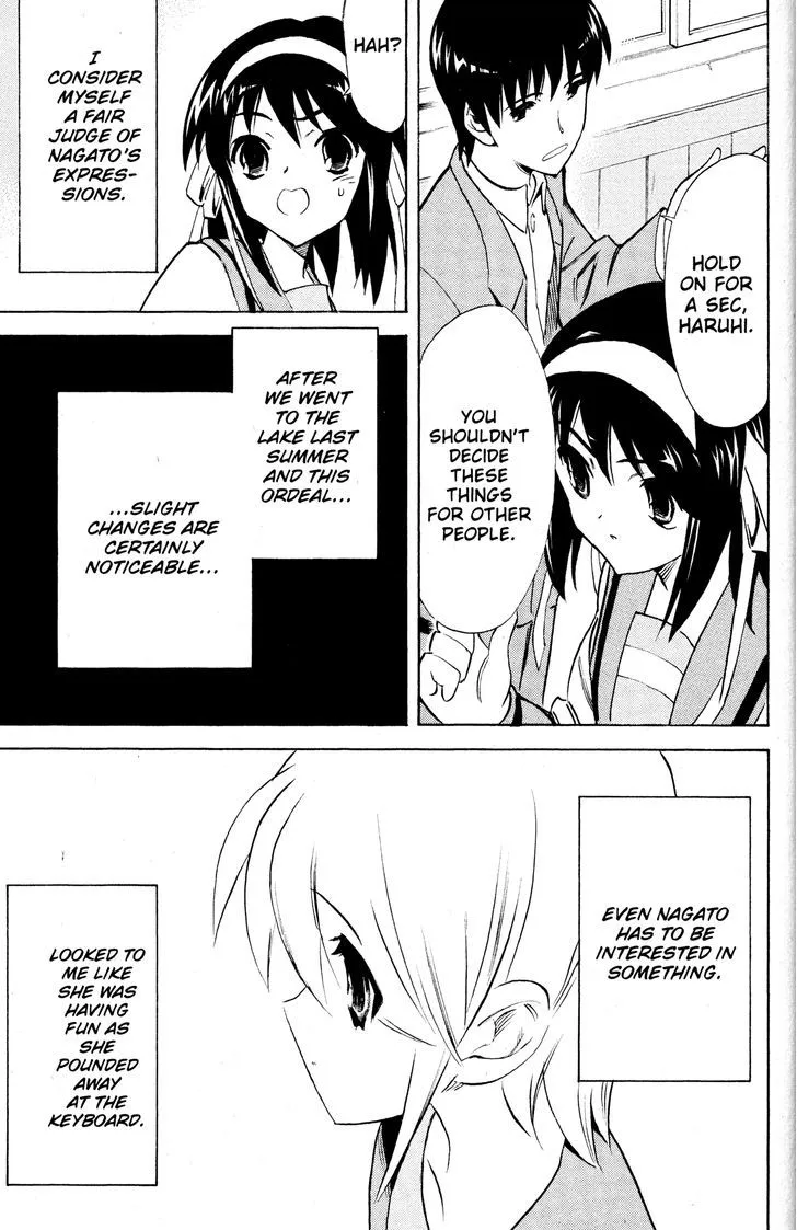 Suzumiya Haruhi No Yuuutsu Chapter 33 page 23 - MangaKakalot