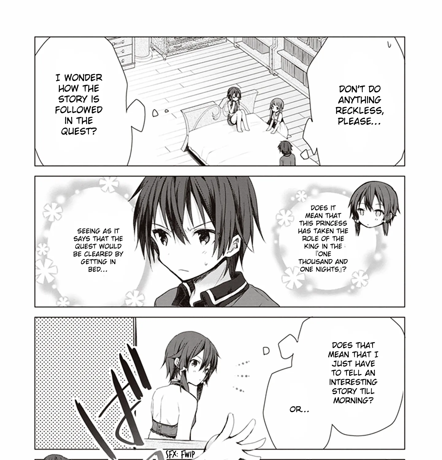 Sword Art Online - Aincrad Night Of Kirito Chapter 5 page 9 - MangaNato