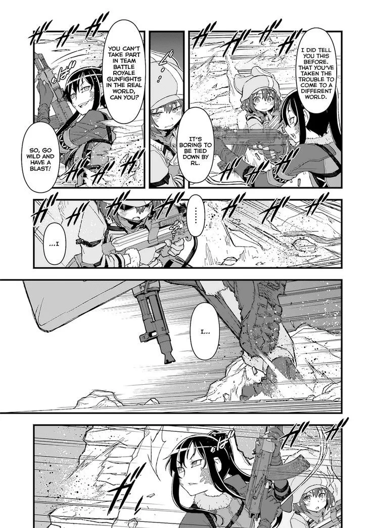 Sword Art Online Alternative - Gun Gale Online Chapter 1 page 33 - MangaNato