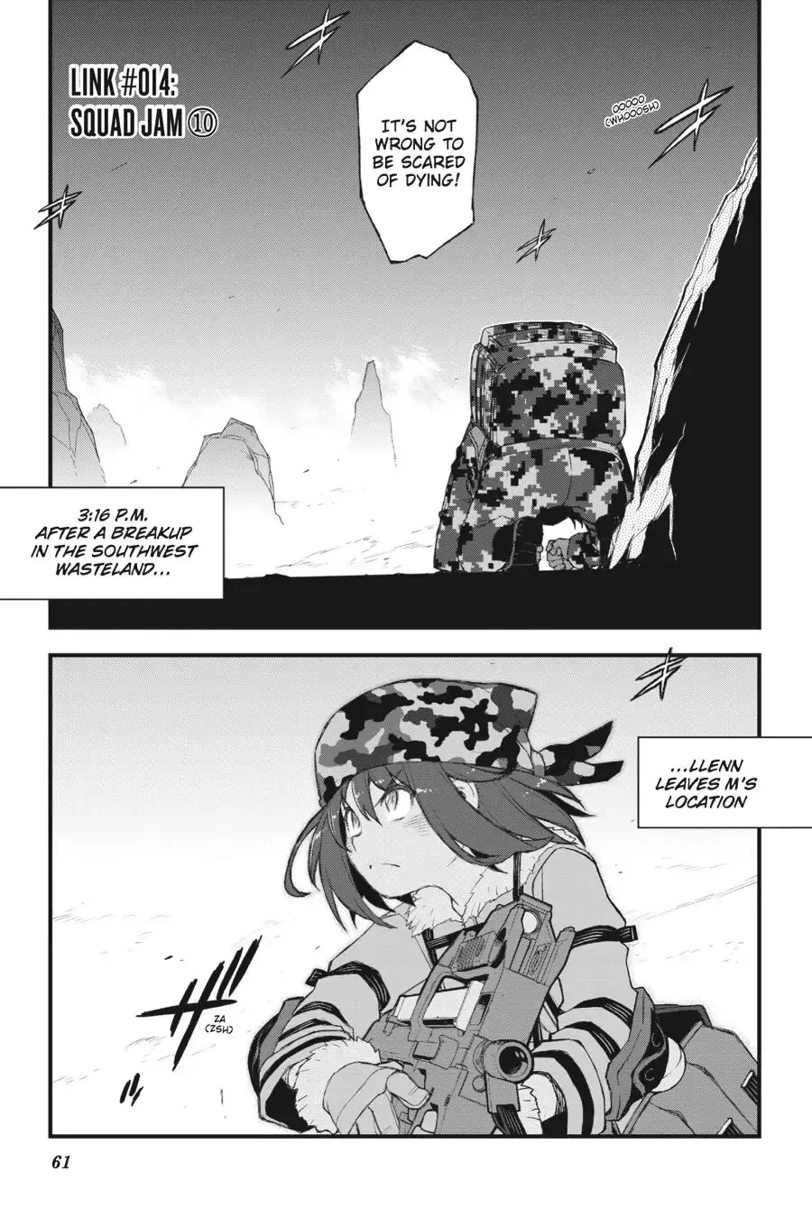 Sword Art Online Alternative - Gun Gale Online Chapter 14 page 1 - MangaNato