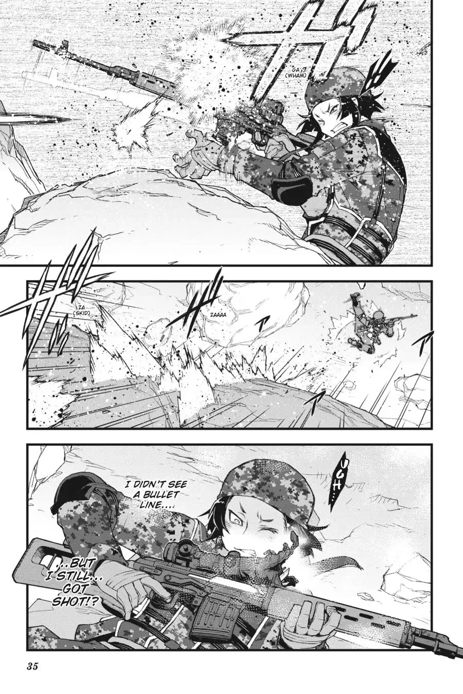 Sword Art Online Alternative - Gun Gale Online Chapter 17 page 3 - MangaNato