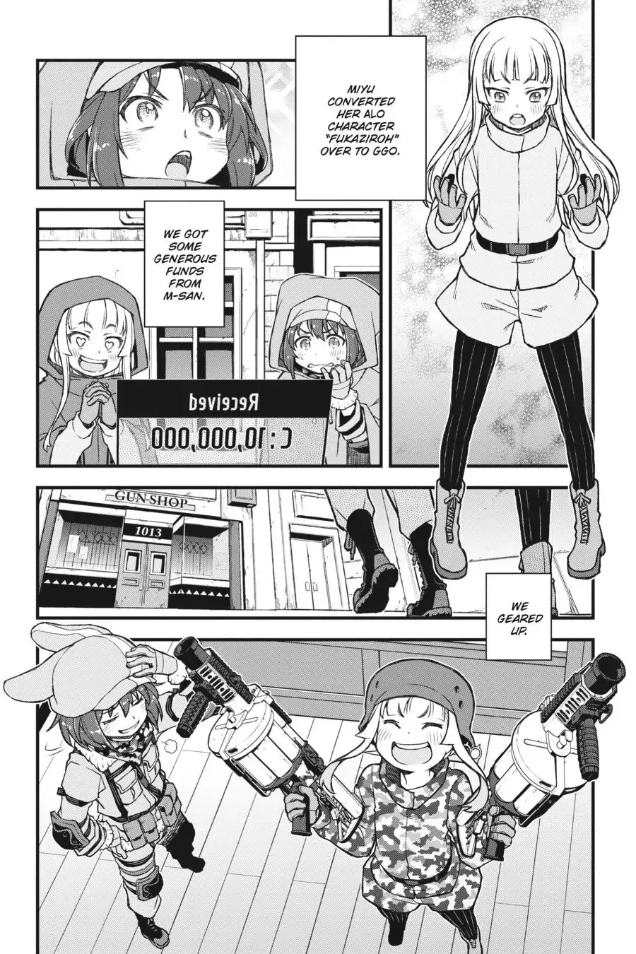 Sword Art Online Alternative - Gun Gale Online Chapter 20 page 31 - MangaNato