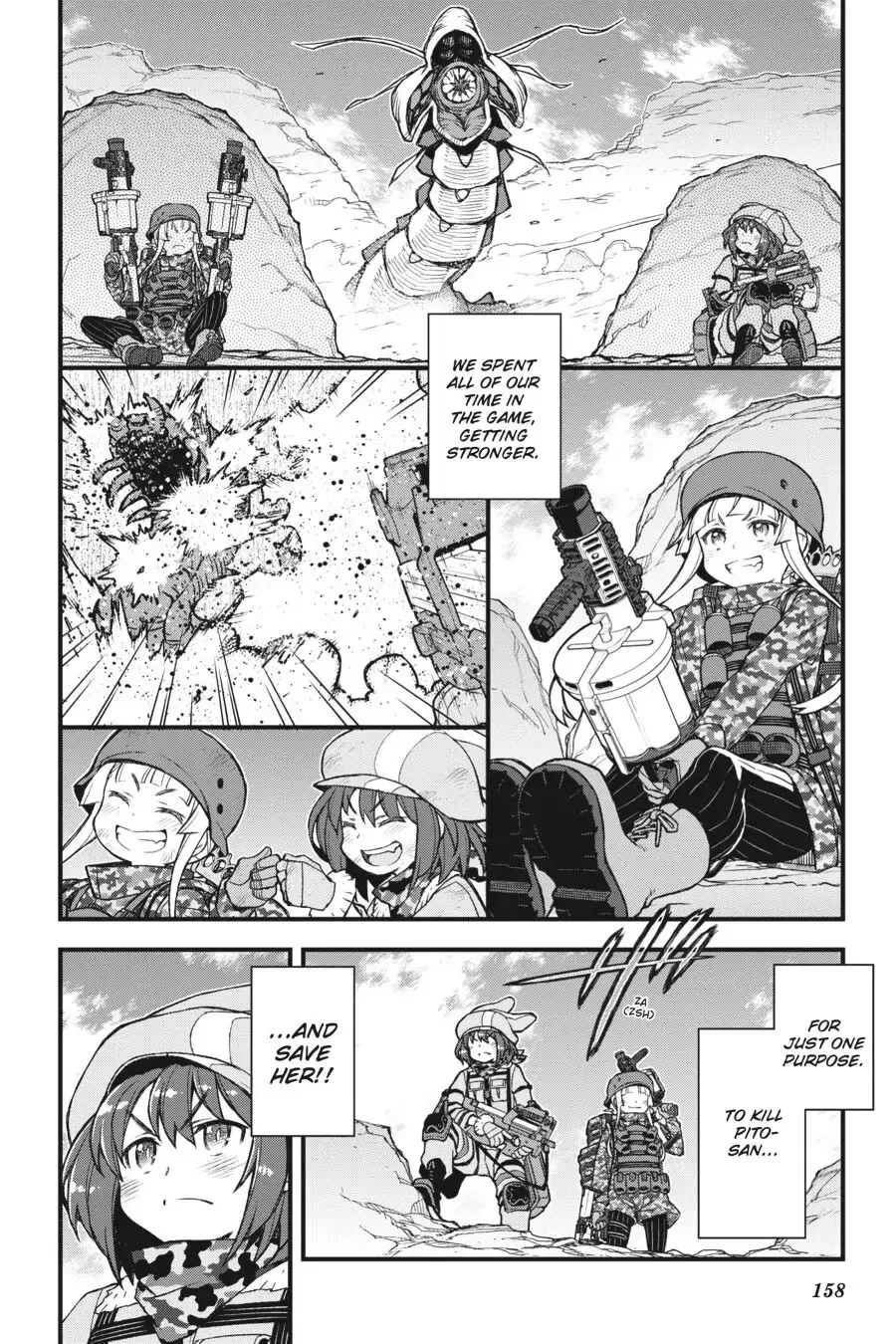 Sword Art Online Alternative - Gun Gale Online Chapter 20 page 32 - MangaNato