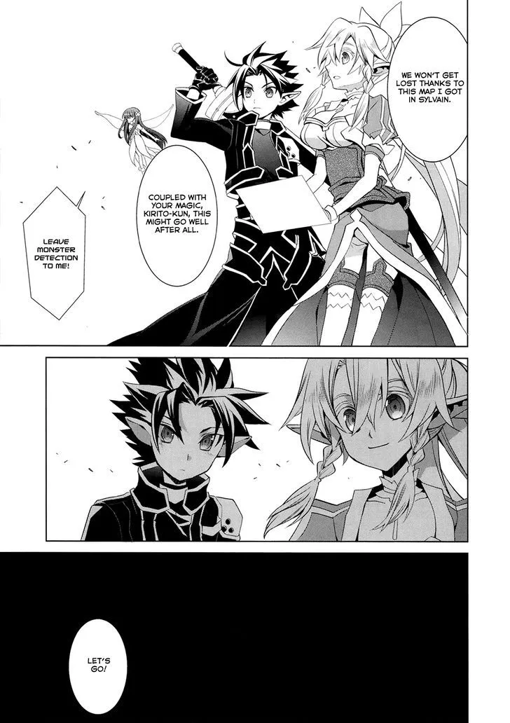 Sword Art Online - Fairy Dance Chapter 4 page 35 - MangaNato