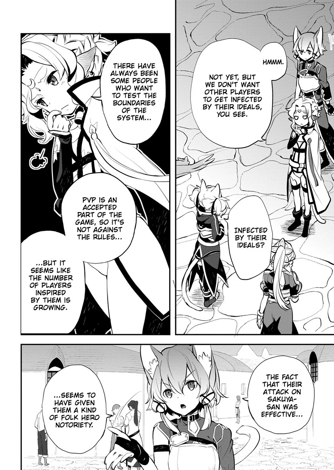 Sword Art Online - Girls Ops Chapter 14 page 23 - MangaNato